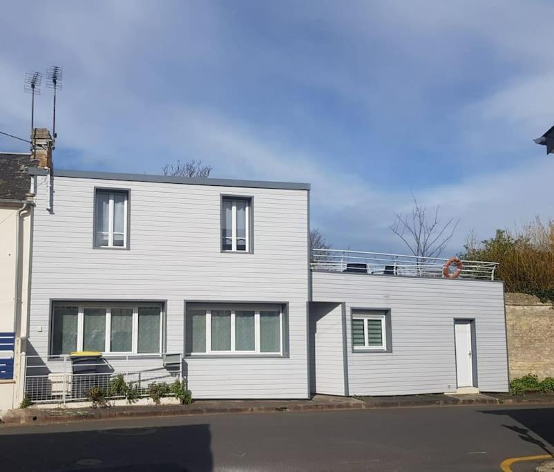 Maison Bateau Lion-sur-Mer Exterior foto